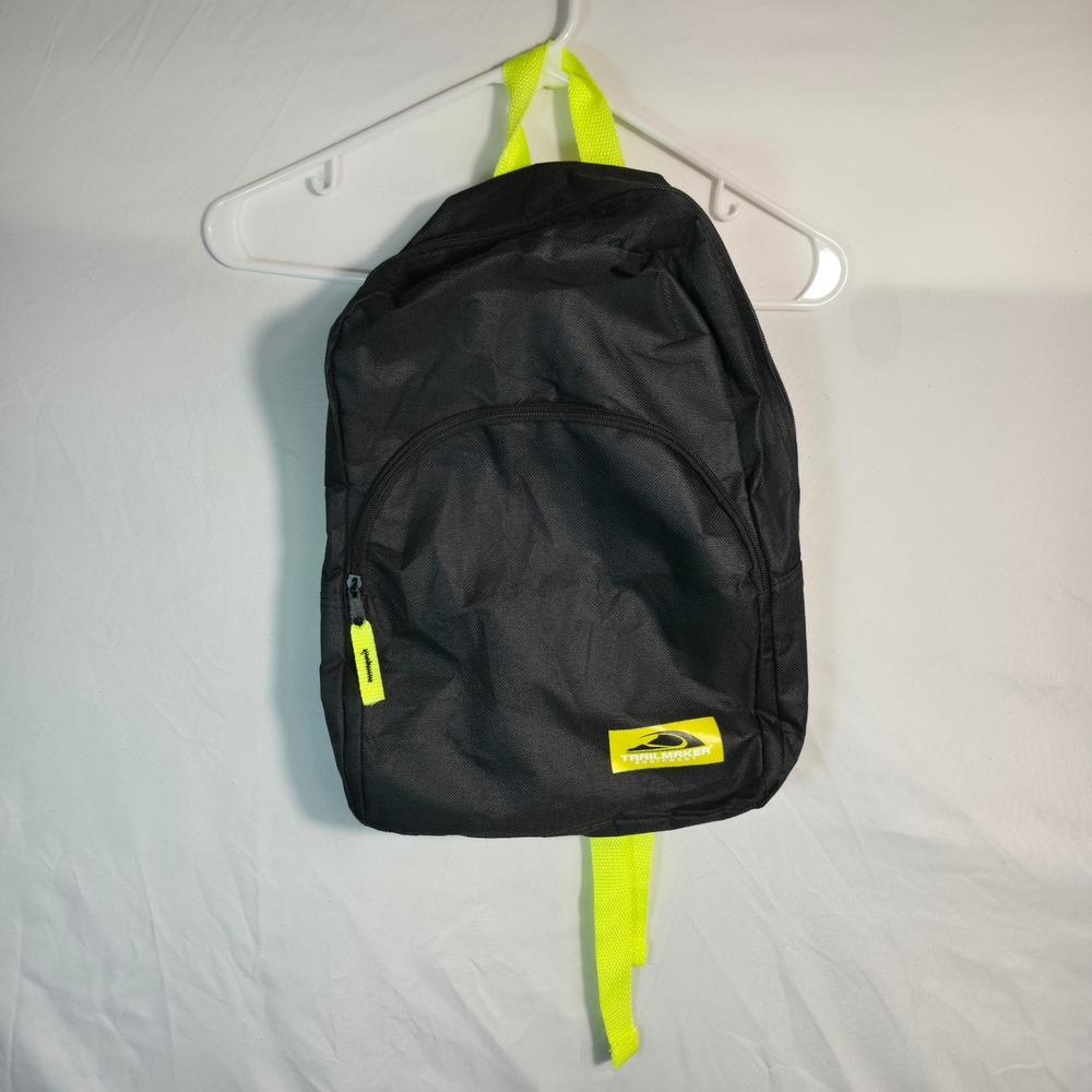 Trailmaker Backpack Unisex One Size Black Neon Yellow Excellent Utility School